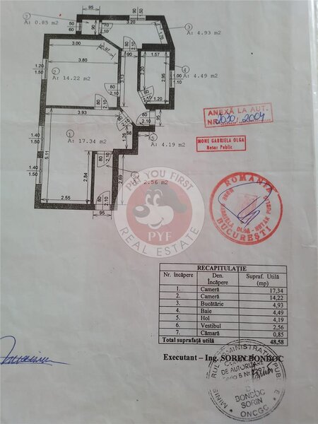 Cantemir l Apartament 2 camere in Vila l Decomandat l 46mp l B10760